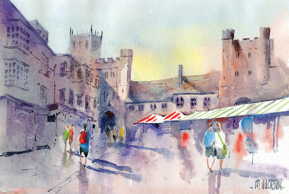 A Wet Day in Wells