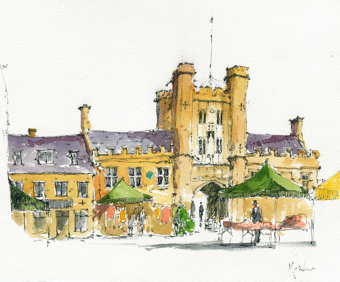 Wells Market Line and Wash