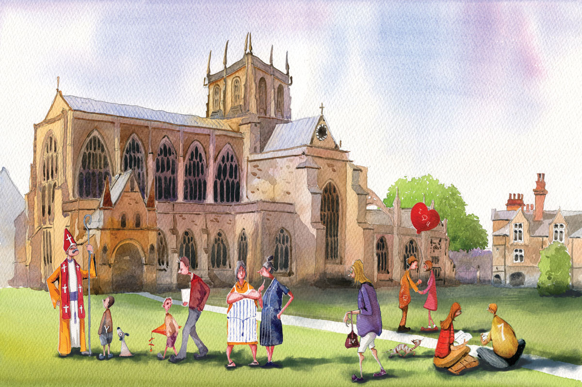 Sherborne Abbey Quirky