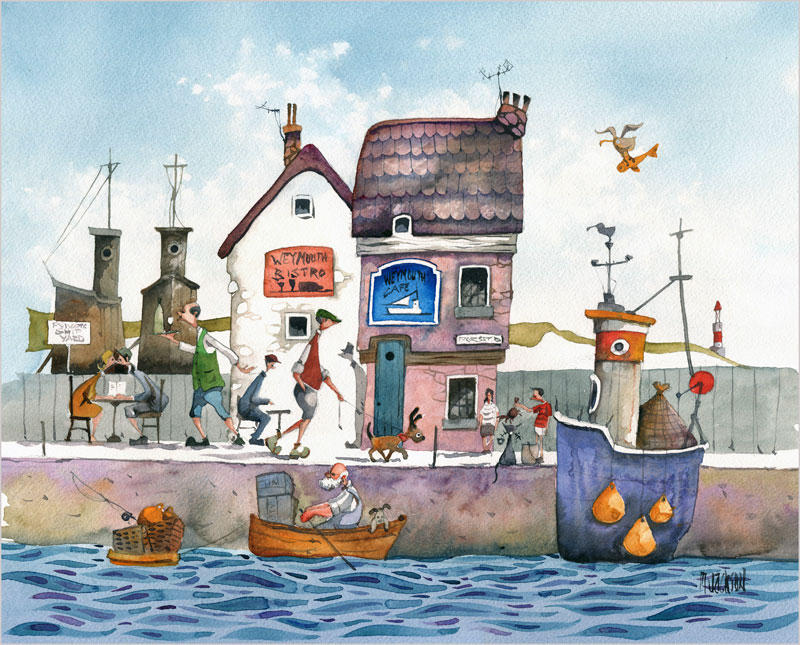 Crabbing at Weymouth